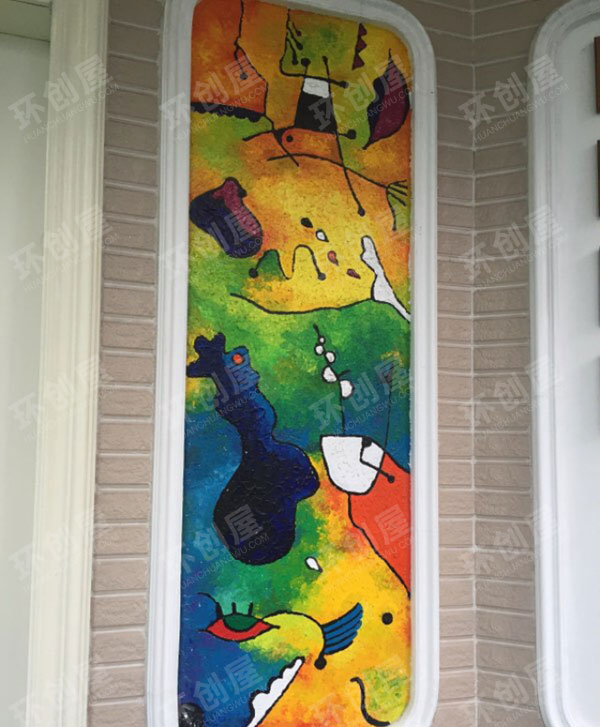 幼儿园走廊装饰画环创图片
