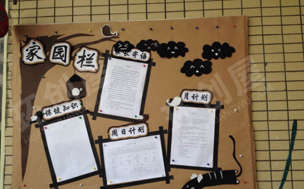 幼儿园家园栏的布置图片