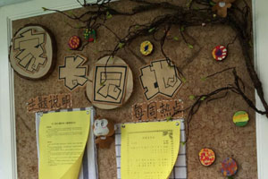 幼儿园家长园地联系栏环创图片5张