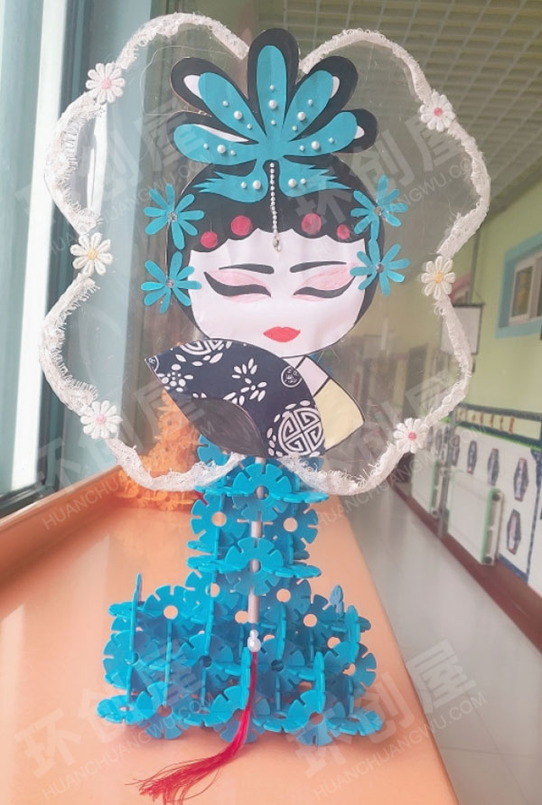 幼儿园中国风主题整体环创图片