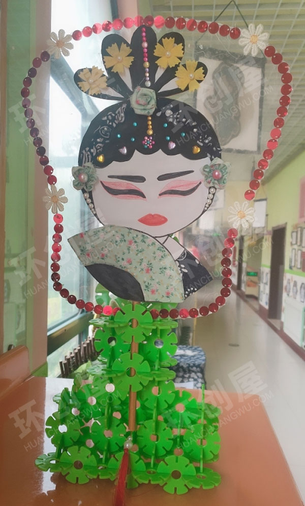 幼儿园中国风主题整体环创图片