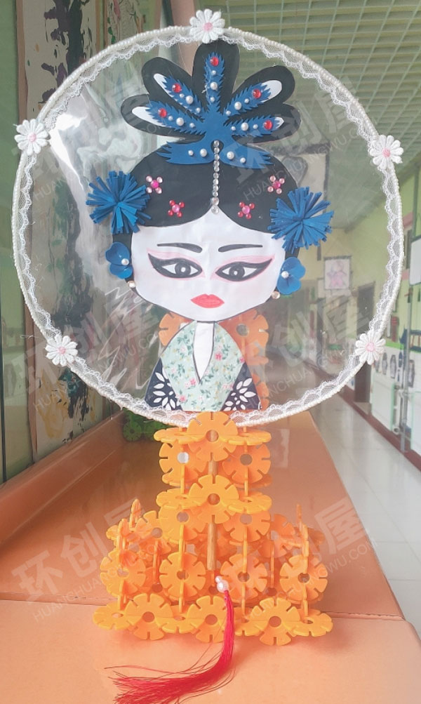 幼儿园中国风主题整体环创图片