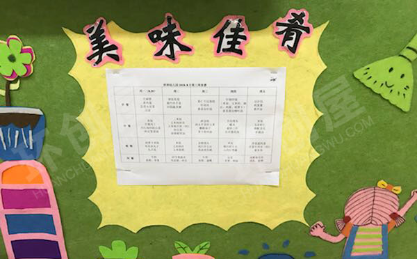 幼儿园生活区环创生活常规墙图片