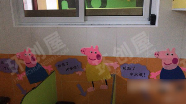 幼儿园生活区环创生活常规墙图片