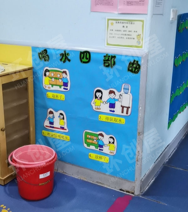 幼儿园开学生活区环创图片