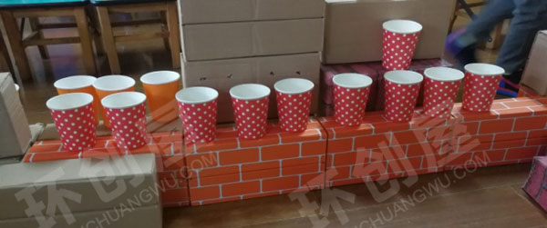 幼儿园建构区环创低结构材料搭建图片