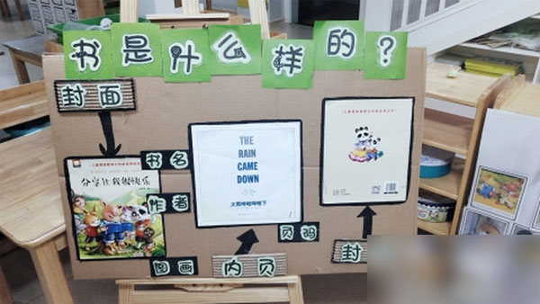 幼儿园阅读区书香坊图片