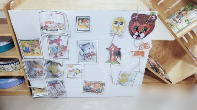 幼儿园阅读区书香坊图片