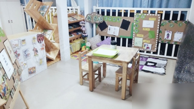 幼儿园阅读区书香坊图片
