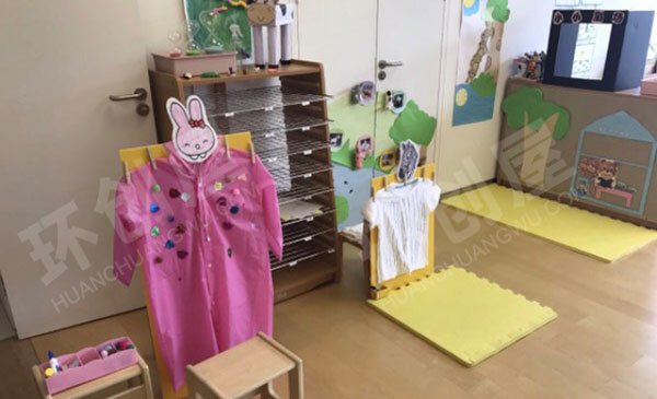 幼儿园美工区动物花花衣图片