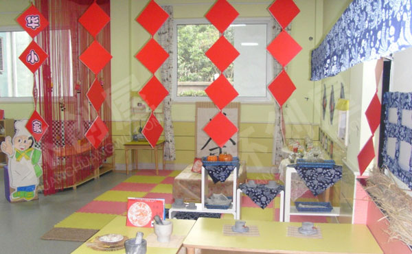幼儿园角色游戏区环境创设图片