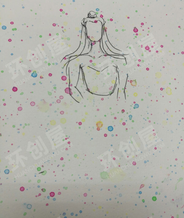 幼儿园角色游戏制作立体的Bella公主图片