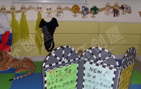 幼儿园角色游戏区环境创设图片
