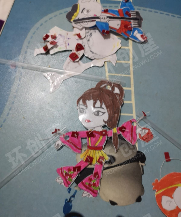 幼儿园表演区皮影小剧场图片