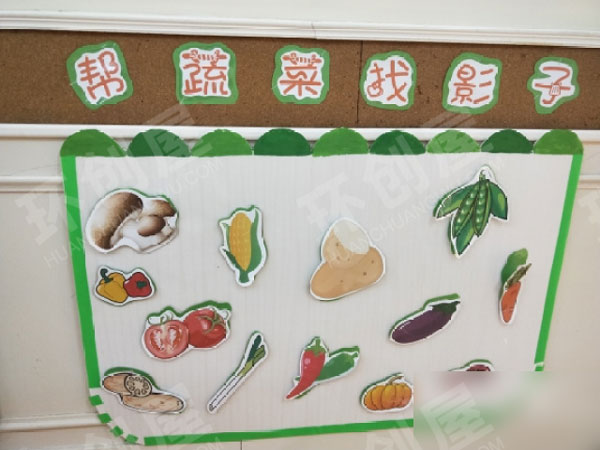 幼儿园益智区背景墙环创图片