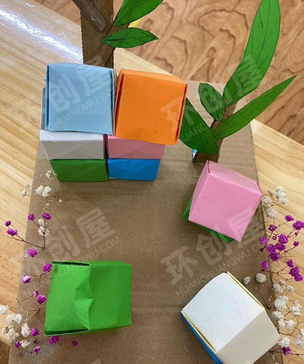 幼儿园综合区环创立体作品我心中的幼儿园图片