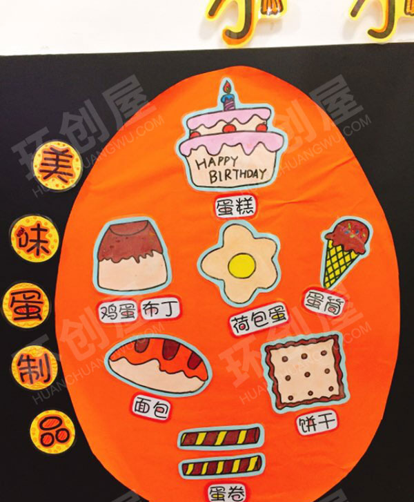 幼儿园小小蛋儿把门开主题墙环创图片
