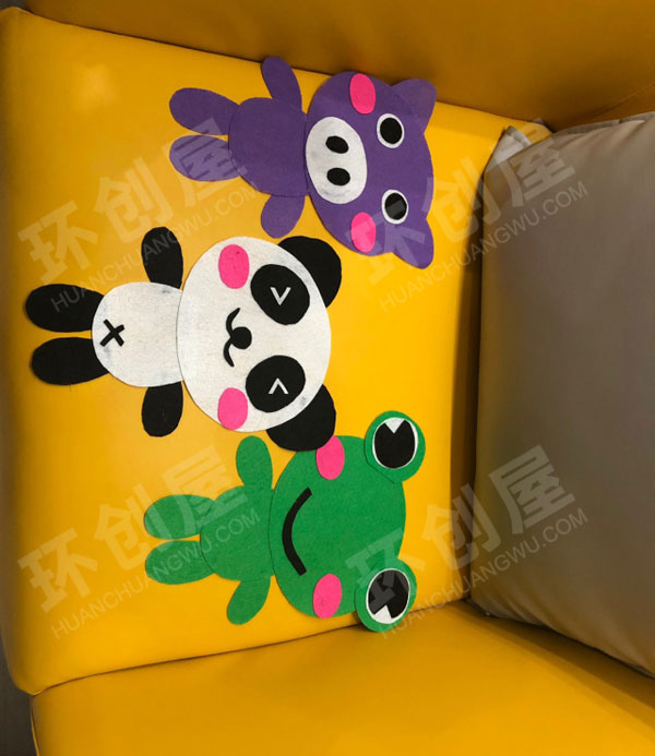 幼儿园手工门装饰环创图片