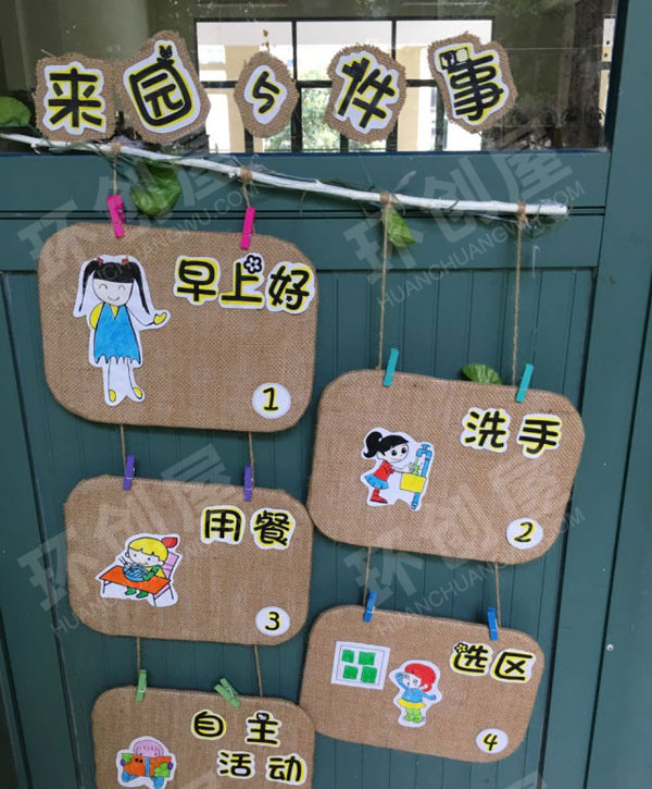 幼儿园走廊墙面环创图片