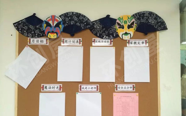 幼儿园中国文化家园联系栏图片