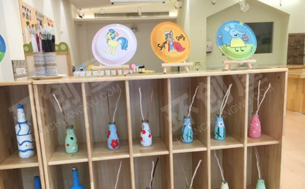 幼儿园各种手工整体环创图片