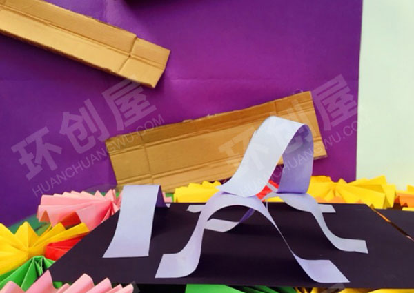 幼儿园建构区之纸的建构图片