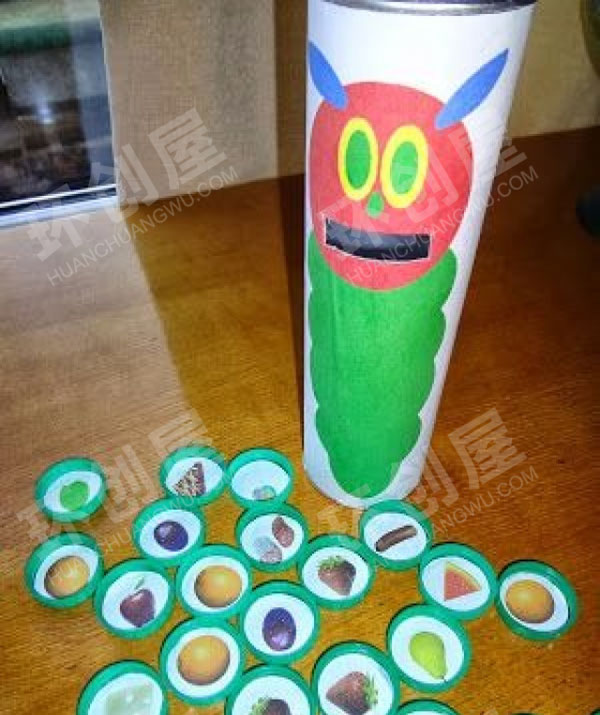 幼儿园科学区好饿的毛毛虫图片