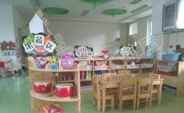 幼儿园角色游戏可妮风格小超市图片