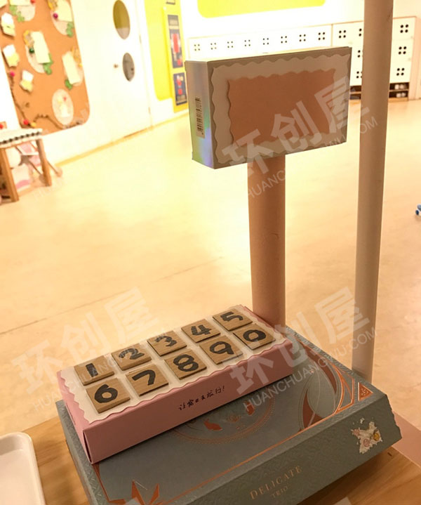 幼儿园角色游戏超市图片