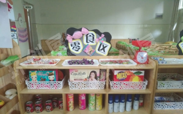 幼儿园角色游戏可妮风格小超市图片