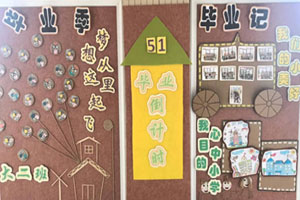 幼儿园毕业了主题墙图片5张