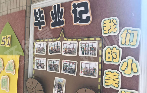 幼儿园毕业了主题墙图片