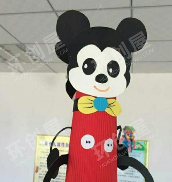 幼儿园瓦楞纸卡通主题吊饰图片