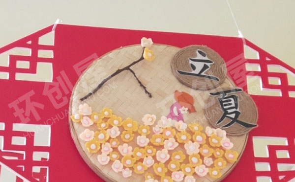 幼儿园国学经典之二十四节气吊饰图片