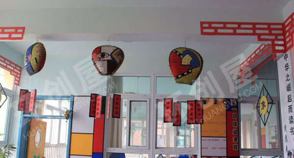 幼儿园国学主题吊饰图片