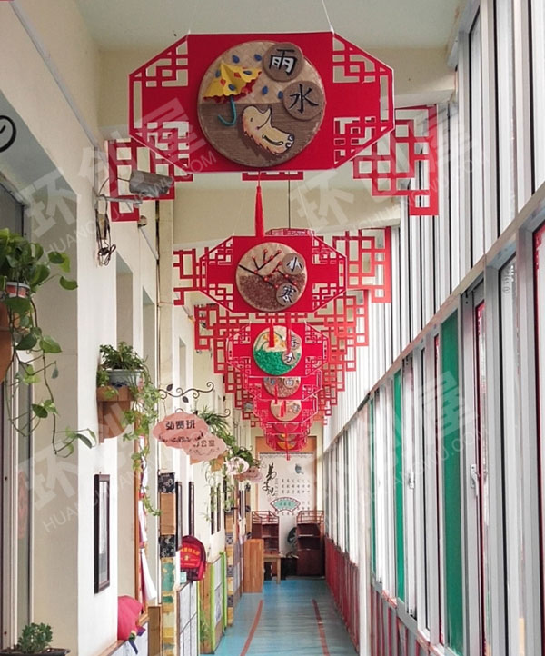 幼儿园国学经典之二十四节气吊饰图片
