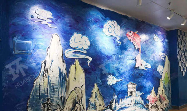 幼儿园走廊墙面画展装饰图片