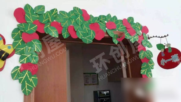 幼儿园各种门的布置图片
