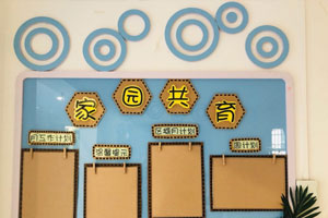 幼儿园废物利用家园联系栏环创图片8张
