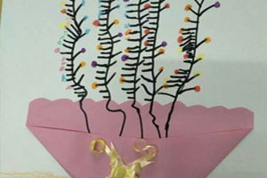 幼儿园美丽的彩笔画作品展示图片6张