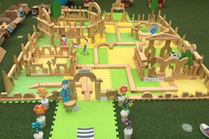 幼儿园建构区作品展示图片10张