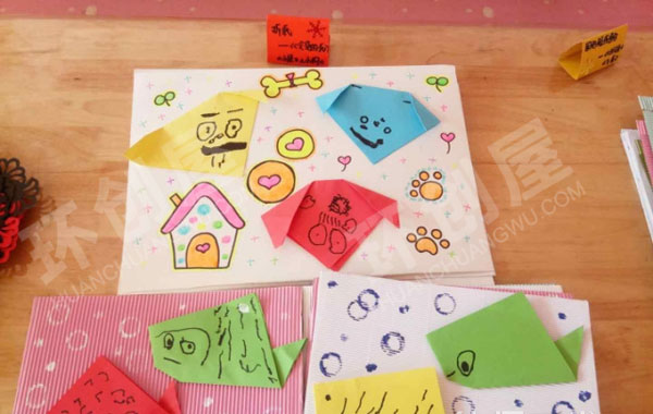 幼儿园美工区美术作品图片