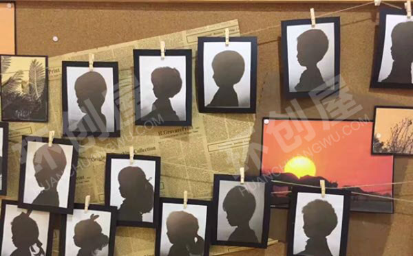 幼儿园科学区影子游戏图片