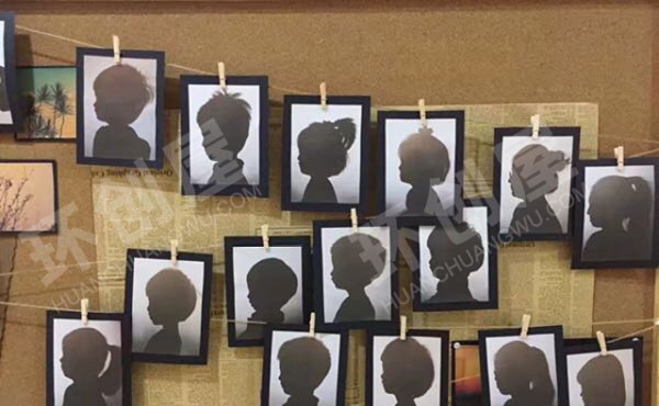 幼儿园科学区影子游戏图片