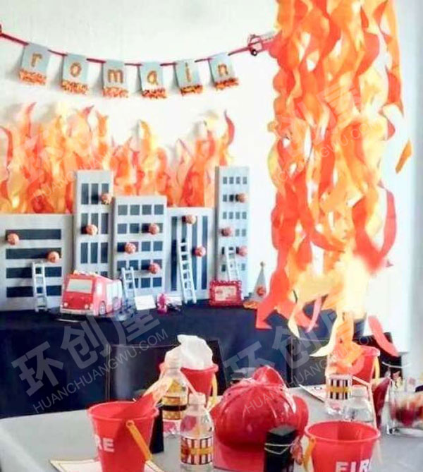 幼儿园角色区消防员游戏图片