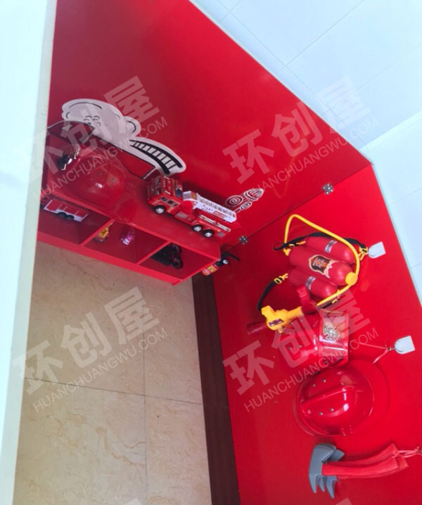幼儿园消防区角布置图片