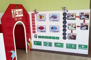 幼儿园消防区角布置图片3张