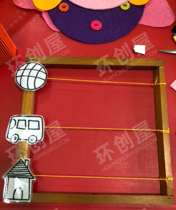 幼儿园益智区自制教玩具分类图片