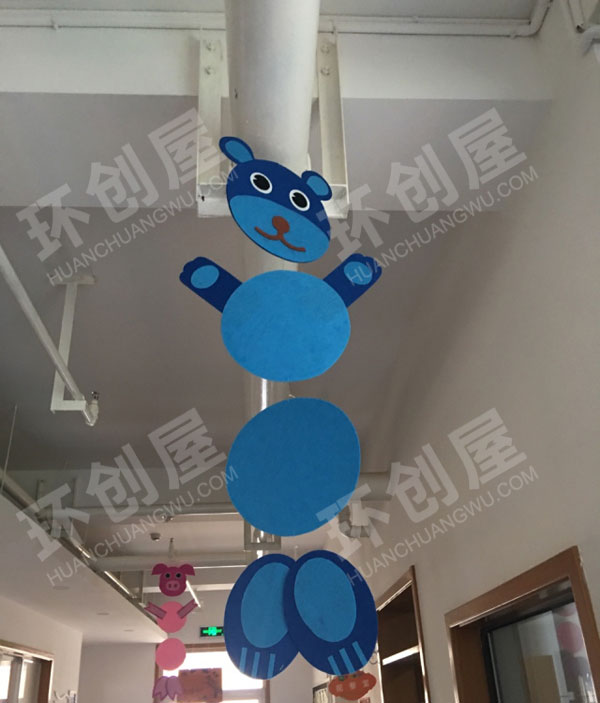 幼儿园自制可爱小动物吊饰图片