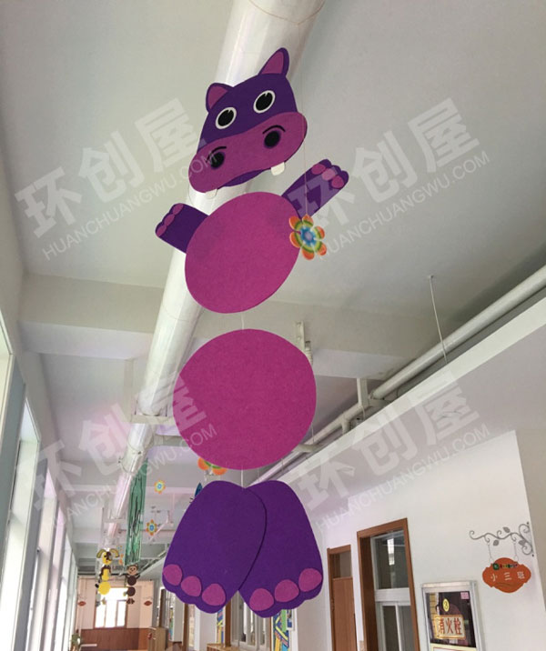 幼儿园自制可爱小动物吊饰图片